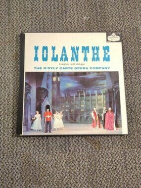 IOLANTHE / D'oyly Carte Opera / Stereo 2 LP BOX SET w/ London Vinyl LP Mint